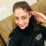 Gurleen Chopra Instagram - Thankyou so much punjab for giving me bahut sara pyar after so many years 🙏🏻🙏🏻 Chandigarh International Airport