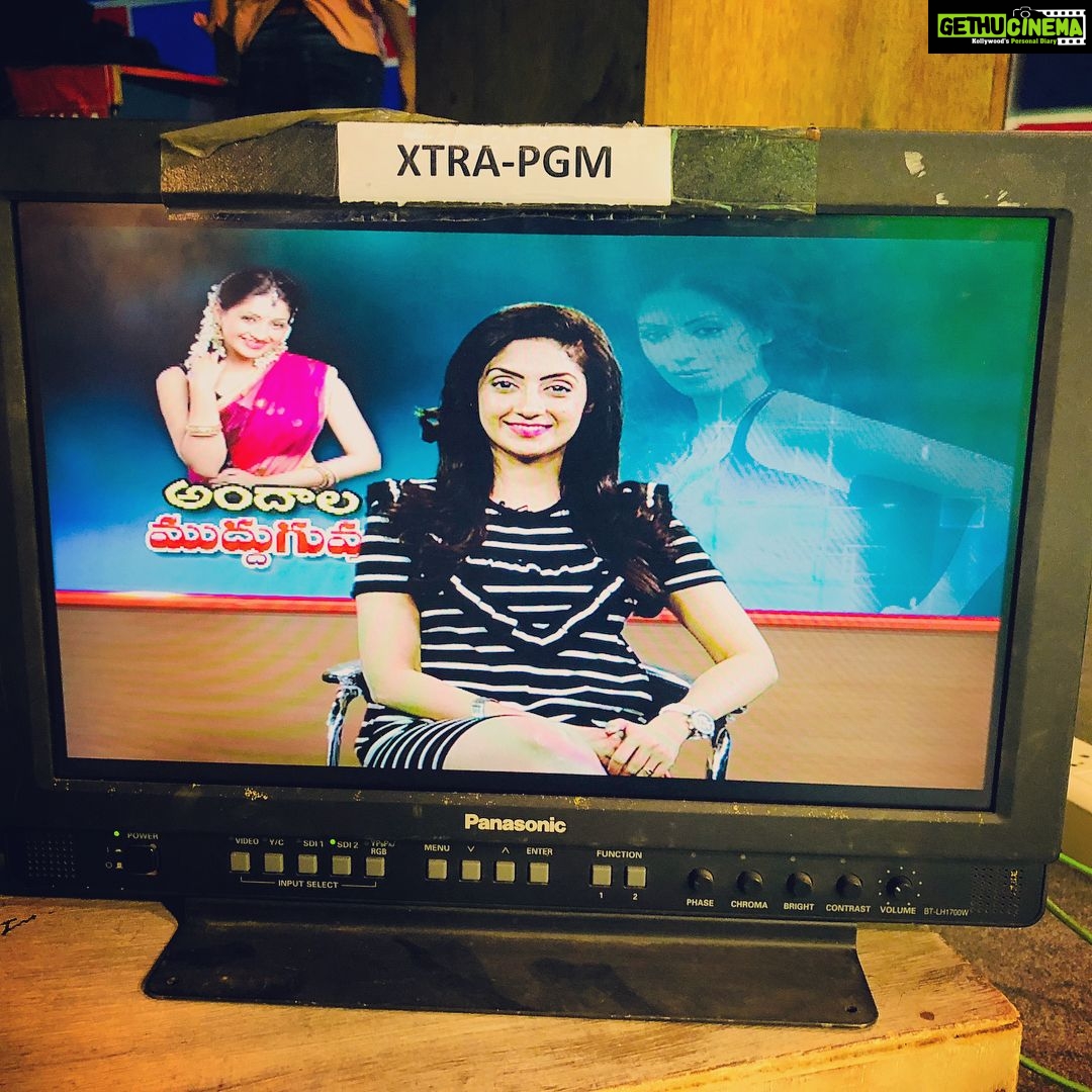 Gurleen Chopra Instagram - Telugu movie Rowdy police promotion ( mahaa news ) Film Nagar