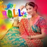 Gurleen Chopra Instagram - Let’s spread the colour of love & happiness wherever we go Happy Holi everyone love u all... GC Gujarat