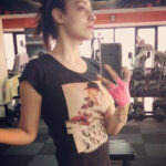 Gurleen Chopra Instagram - I love fitness ( gym time ) Waves Gym