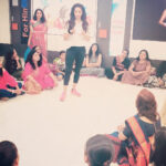 Gurleen Chopra Instagram - Celebrating women’s day in Gujarat Lifetime fitness