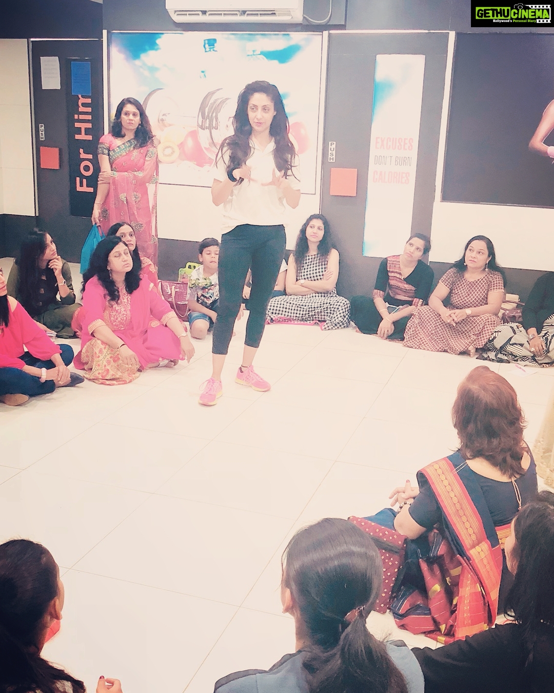 Gurleen Chopra Instagram - Celebrating women’s day in Gujarat Lifetime fitness