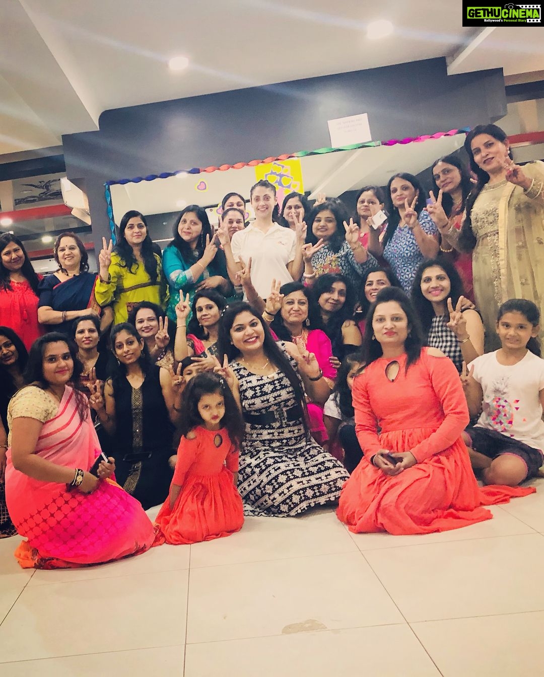 Gurleen Chopra Instagram - Celebrating women’s day in Gujarat Lifetime fitness