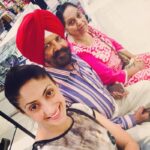 Gurleen Chopra Instagram - One of the greatest GIFTS I have ever received is THE LOVE OF MY WONDERFUL FATHER 💐🎂🎂🎂🎂🎂 HAPPY BDAY PAPA 💐🎂