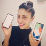 Gurleen Chopra Instagram - I find that the HARDER I WORK the MORE LUCK I seem to have ( my new iph x ) 📱