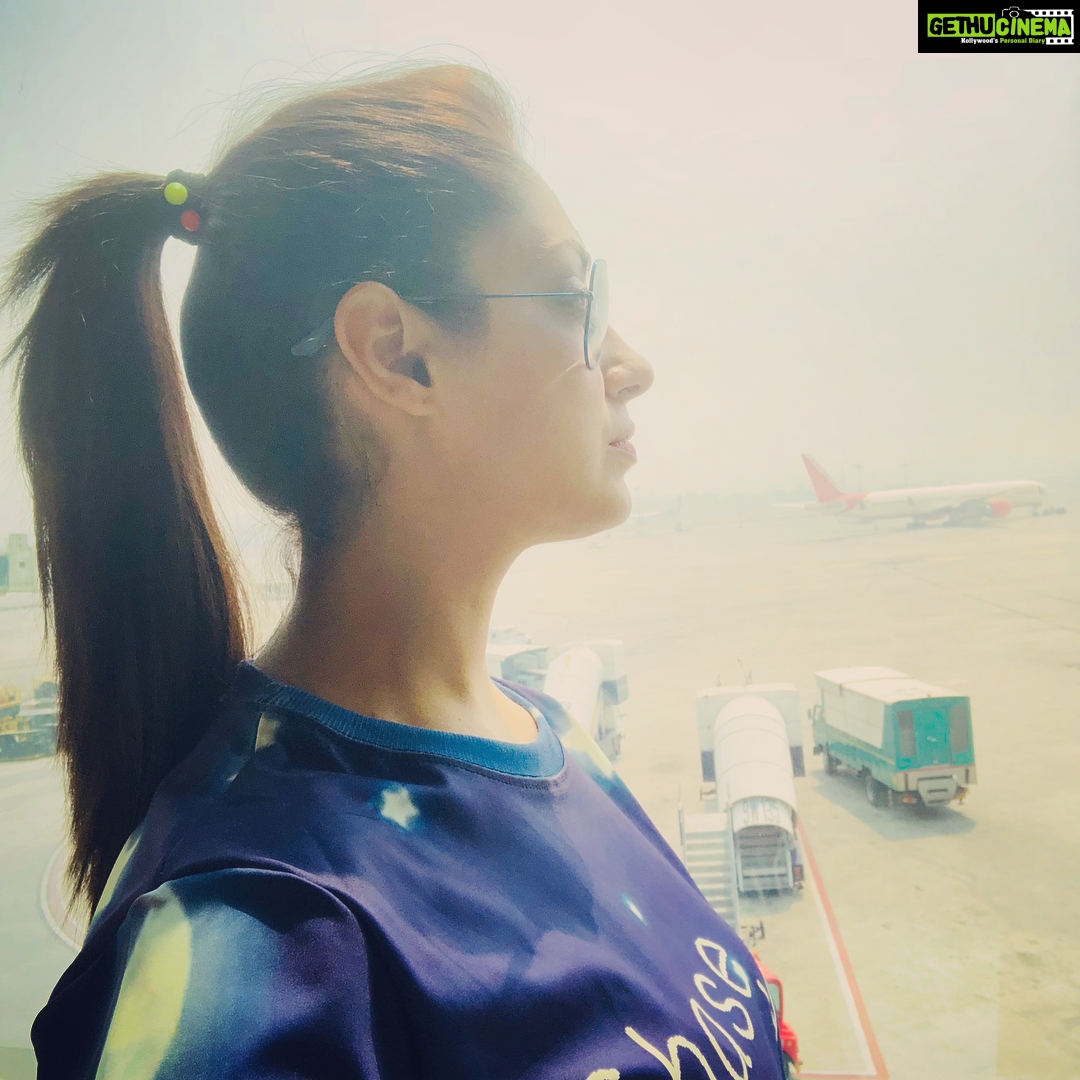 Gurleen Chopra Instagram - Now is the time to start living the life you have imagined Chhatrapati Shivaji International Airport Terminal 2 Departure Gate 4