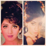 Gurleen Chopra Instagram - God blessed me with your looks, talent & elegance; but cruelly took our soulful "SREEDEVI JI" away & left me LIFELESS !!! I pray to waheguru to give peace to our loving Sreedevi ji's soul and heavenly abode !!!