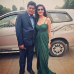 Gurleen Chopra Instagram – With Rajesh ji # GAMEOVER#promtion#delhi