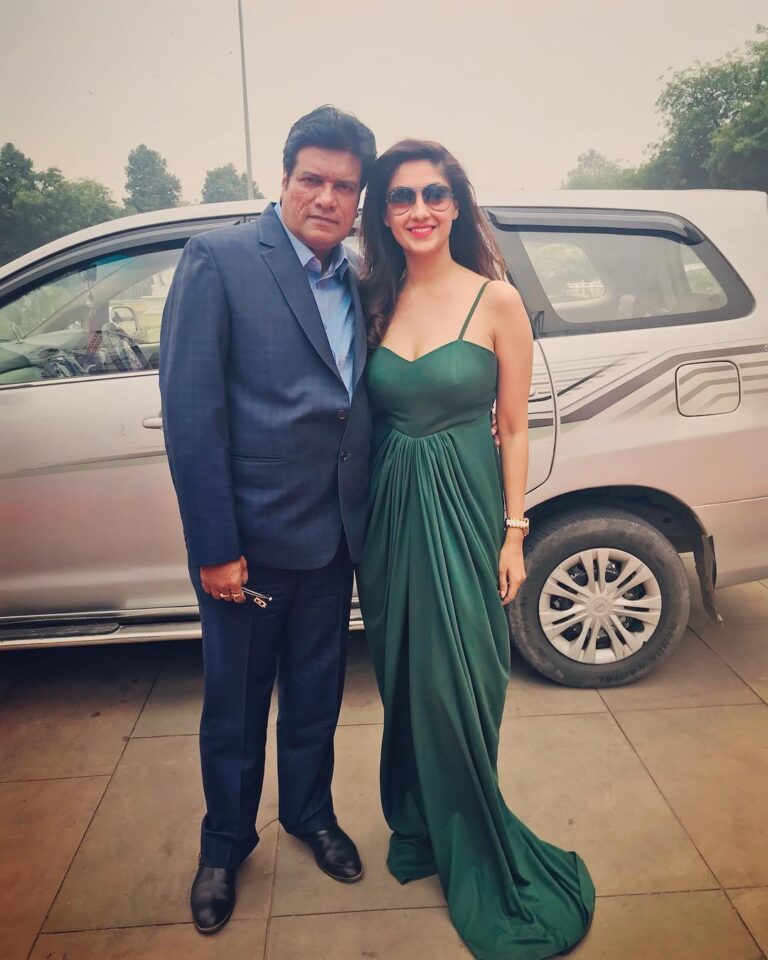 Gurleen Chopra Instagram - With Rajesh ji # GAMEOVER#promtion#delhi