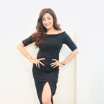 Gurleen Chopra Instagram - All set for #GameOver movie interview. Trailer link in #bio #GurleenChopra #interview #black
