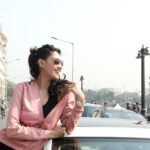 Gurleen Chopra Instagram - JADO HASDI BHULEKHA TERA PEHNDA VE ❤️💋🤟🏻 HAASEYA CH TU HASDA ❤️🤟🏻💋 … Taj Hotel, Gateway of India