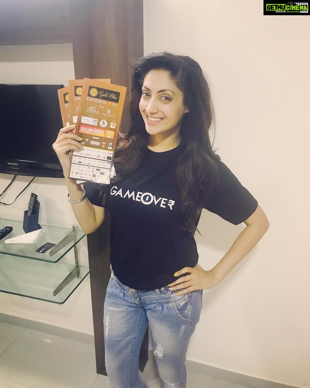 Gurleen Chopra Instagram - Next event for dandiya