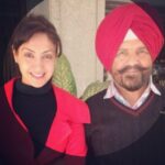 Gurleen Chopra Instagram - The greatest gift I ever had came from god. I call him DAD..... happy Father's Day 👨‍👧.....