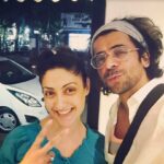 Gurleen Chopra Instagram – A Chance encounter with the great acting talent, mine n millions’ favourite… meet the  killer comedian mashhoor gulati aka Sunil Grover… positive atmosphere…..⭐️⭐️⭐️⭐️⭐️