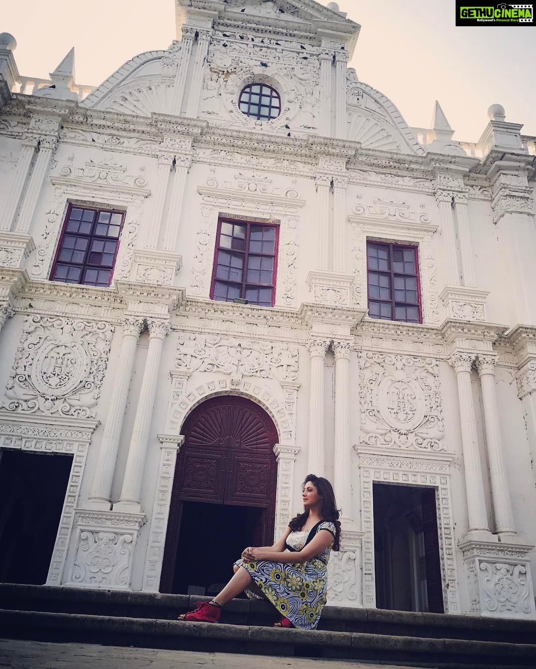 Gurleen Chopra Instagram - St.Pauls Church , Diu