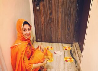 Gurleen Chopra Instagram - Happy gurpurab 🙏🏻🙏🏻