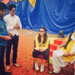 Gurleen Chopra Instagram - Doing rehearsal for Sita swayamvar
