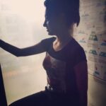 Gurleen Chopra Instagram - Wht a view bahar barish Ho rai hai gym de Bahut acha lagda Dekh k barish nu .....