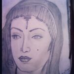 Gurleen Chopra Instagram - V nice sketch drawing by my fan gurjagdish singh manginangal.....thank you soo much dear 🙏🏻🙏🏻🙏🏻🙏🏻🙏🏻🙏🏻