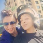 Gurleen Chopra Instagram – Fantastic first time pillion experience on activa scooty with my bestie