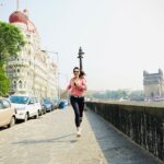 Gurleen Chopra Instagram – ONE RUN CAN CHANGE YOUR DAY 
MANY RUNS CAN CHANGE YOUR LIFE 🏃🏼‍♀️ … Taj Hotel, Gateway of India