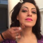 Gurleen Chopra Instagram - Enjoying makeup