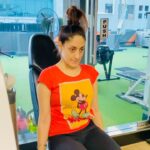 Gurleen Chopra Instagram - LEG EXT Waves Gym