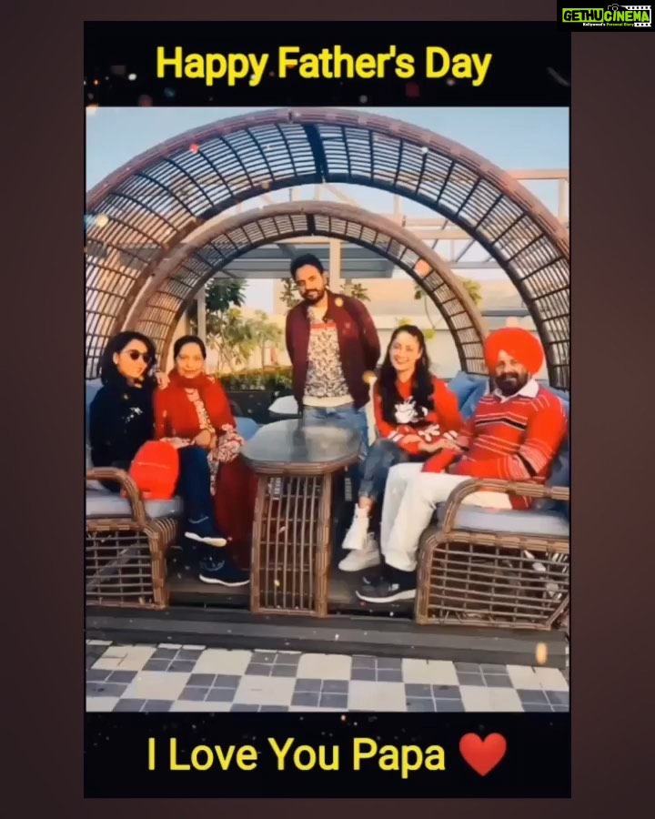 Gurleen Chopra Instagram - No one is this world can love a girl 👧🏼 more than her FATHER 👨👧 I love you papa happy Father’s Day .... 👨👧 Chandigarh, India