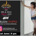 Gurleen Chopra Instagram – See you tom live on Instagram 6pm with mr & miss india 2020 …