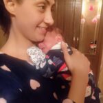 Gurleen Chopra Instagram - Happy first month SAARVEER 👶🎂🌹🧸 you are apple 🍎 of my eye 👁 💋💋 Chandigarh, India