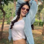 Gurleen Chopra Instagram - Freedom is being you without anyone’s permission 🌟💁🏼‍♀️ 📸 @darshan_bhanushali_photography Jacket @shein_in @sheinofficial Glasses @ideeeyewear 💄@priyakhatry Glasses @hm Collaboration and shoot managed by @whiteantelope__ @mediatribein Apply code 1500Gurlen, and get extra 10% off when the order over 1500 INR valid to Mar 31st, 2020. 🎁Search ID 514131 http://shein.top/zeabl1q Inorbit Back Road.....