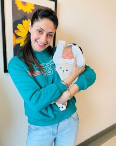 Gurleen Chopra Instagram - A little bit of heaven just came down to Earth 🌍 we are so happy & thrilled at your arrival 👶 Welcome little Prince 🤴 💋💋 ( HAPPY LOHRI EVERYONE 🙏🏻 )