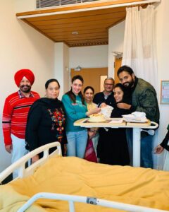 Gurleen Chopra Instagram - A little bit of heaven just came down to Earth 🌍 we are so happy & thrilled at your arrival 👶 Welcome little Prince 🤴 💋💋 ( HAPPY LOHRI EVERYONE 🙏🏻 )
