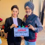 Gurleen Chopra Instagram – Thankyou so much baba ji ajj Saadi punjabi movie GURMUKH da shoot complete ho gya 🙏🏻 first time tusi mainu lawyer de role vich dekhonge thx to paliji jinna nu laga iss role nu Siraf te Siraf Gurleen hé kar sakdi a…. thankyou for having so much faith in me 🙏🏻 Dara Studio