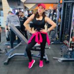 Gurleen Chopra Instagram - The best project you will ever work on is you 🏋️‍♀️ . . . . . . . Wearing these pink shoes from @fitflop Log on to www.urbanshore.in for more styles. Apply my code GURLEEN20 to get 20% discount. • •  #FitFlopindia #Festivewear #diwalifashion #fashion #style #womenfashion #shopping #love #comfortwear #footwear #fitnessgirl #fit #fitnessmotivation #hot #perfectfigure #gymgirl #gym @wavesgym Waves Gym