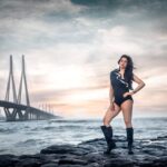 Gurleen Chopra Instagram - Wonder woman is here to save the city 😍 Ruffle Bodysuit from @shein_in #Shein #SheinIndia To buy this search 355827 on #shein website or copy paste this link 🔽 http://shein.top/hwlggv4 My special code is GurlenQ3 which will get you 10% extra discount. 🎁 . . . . Pic credit 📸 @rishabhwalia5 . . . . . . #bikini #bikinigirls #bikinibabe #hotbikiniheaven #cutebikini #sealink #hotty #dropdeadgorgeous #sexy #sexybabe #gorgeous #summervibes #positivevibes #blondegirls #fitfam #friendship #fitgirls #spainlove #spainstagram #poolgirl #girlswithglasses #sunkissed #sunshinegirl #twinstyle #bbf #goodtimes #reallove #beachbabes Bandra-Worli Sea Link