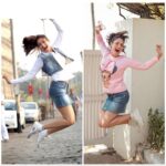 Gurleen Chopra Instagram - Fly high & touch the Sky 🌌 .... . . . . . . . 2012 /2019 ( fitness challenge ) . . . . . . . . Kinna kuch Badal gya 7 saalan ch.... still m flying high.... thankyou BABA JI 🙏🏻....❤️ The Taj Mahal Palace, Mumbai