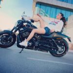 Gurleen Chopra Instagram - When I close my eyes, the only thing I see is my Goals 🌟 . . . . . . . #duabi #memories #shootmode #hindimovieshoot #romanticsong #lovesong #bollywoodmovies #bollywoodactress #bikelover #hardleydavidson #myfavbike #biker #hotgirl #cutebabe #gurleenchopra Dubai, United Arab Emirates