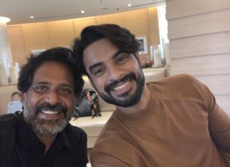 Guru Somasundaram Instagram - In Mumbai with super hero #tovinothomas #minnalmurali #netflix #tudum