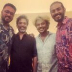 Guru Somasundaram Instagram - The four young men 😎 Sound @nixongeorge Storyboard @sarcasanam Costume @___melwy_j___