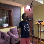 Guru Somasundaram Instagram - #anneyoruvilambaram Minnal Murali dubbing in kochi