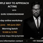 Guru Somasundaram Instagram - #anneyoruvilambaram this is for morning batch After successful completion and on demand, once again Back with new technique for our 'Simple way to approach acting' *Join us, stay with us and lets explore more together*