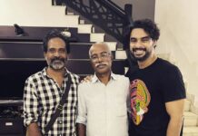Guru Somasundaram Instagram - The fabulous Superhero's family! @tovinothomas Happy family-Happy food-Happy time-Happy me! ❤ #dinewithtovi #supperwithoursuperhero