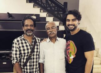 Guru Somasundaram Instagram - The fabulous Superhero's family! @tovinothomas Happy family-Happy food-Happy time-Happy me! ❤ #dinewithtovi #supperwithoursuperhero