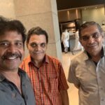 Guru Somasundaram Instagram - Really happy to meet Suresh and Bala SUBHA .. founder of naren and Vaijayanti at eagle detective agencies 😊😊🙏