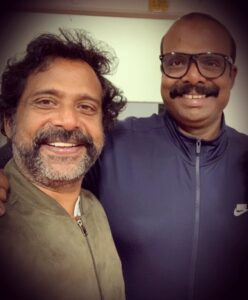 Guru Somasundaram Instagram - With this Amazing Angamaly Azhagan❄ 

Fan boy moment! @chembanvinod