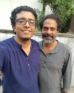 Guru Somasundaram Instagram - With Minnal editor Liviii 😎 @mathewlivi ⚡⚡⚡