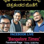 Hariprriya Instagram - Today we r coming live on Bangalore times Facebook page at 3pm 🤠 Shoot your questions 😬 #Lifejotheondhselfie ❤️