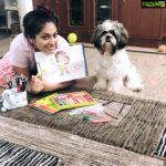Hariprriya Instagram - My film #LifeJotheOndhSelfie is releasing this weekend 😬As u all know I love sketching in free time🎨 This time my hands automatically made me draw 'Rashmi’(my role frm d movie)🙆‍♀️ Anddd Rash is taking a selfie...🤳🤪 Guys, join me in drawing.!!! Share your sketches using #LifeJotheOndhSelfie & get a chance to watch my film with me this Sunday😇 What say? Let's start drawing ✏ Am already on to next one 🤓