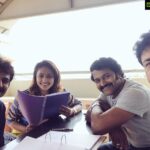 Hariprriya Instagram - Script reading session for #Bellbottom 😇 Much fun working on d 80’s script ❤️